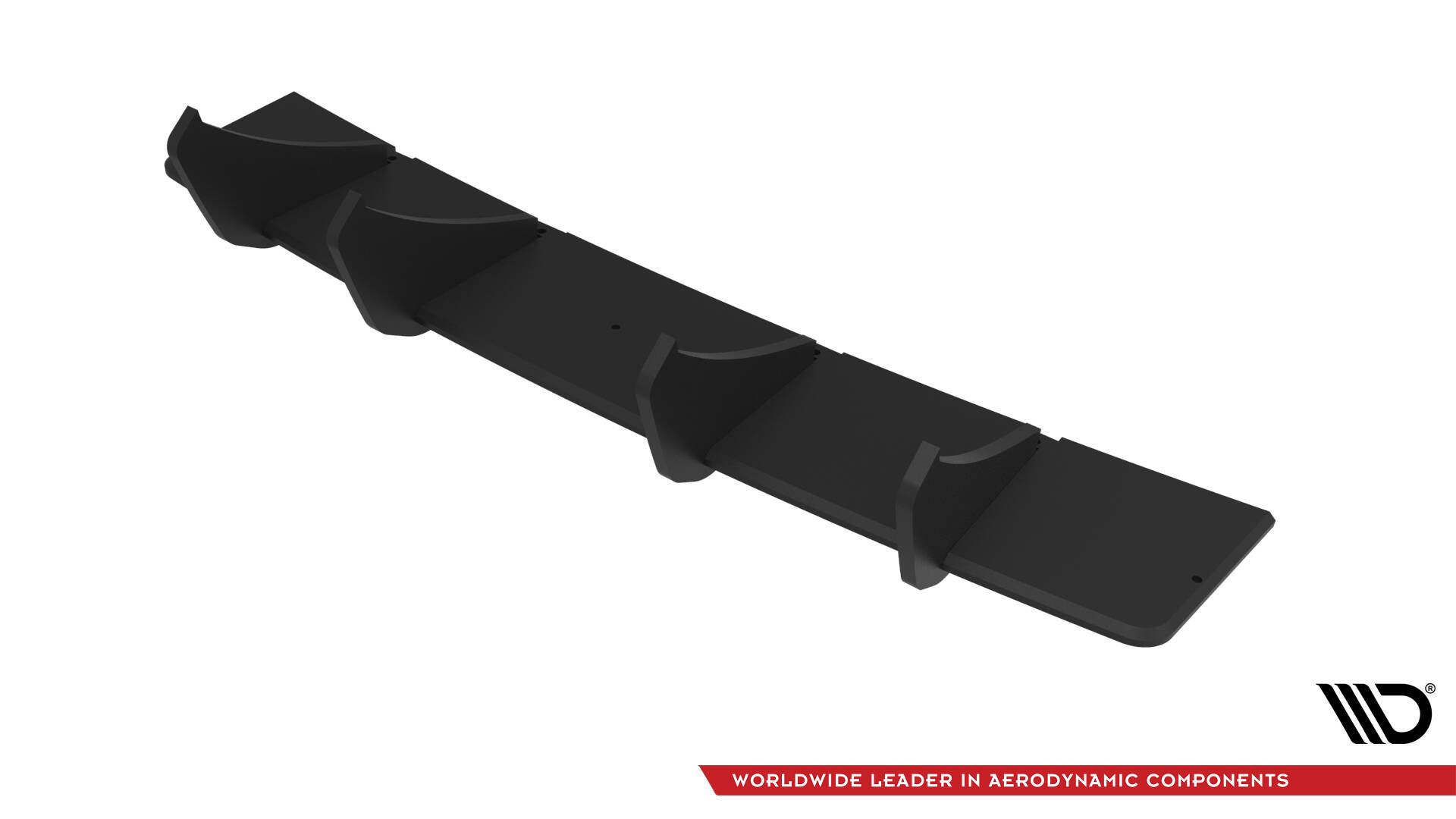 Street Pro Achter Diffuser Audi S3 / A3 S-line 8Y Facelift Maxton Glanzend zwart
