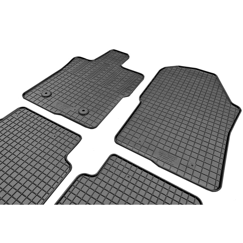 Rubber matten  Volkswagen Amarok 2022- & Ford Ranger II 2022- (4-delig + montagesysteem)