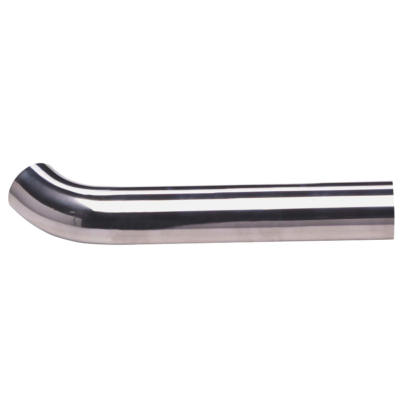 Universele Aluminium Luchtfilterbuis - 45 Graden - Diameter 76mm - Lengte 70cm