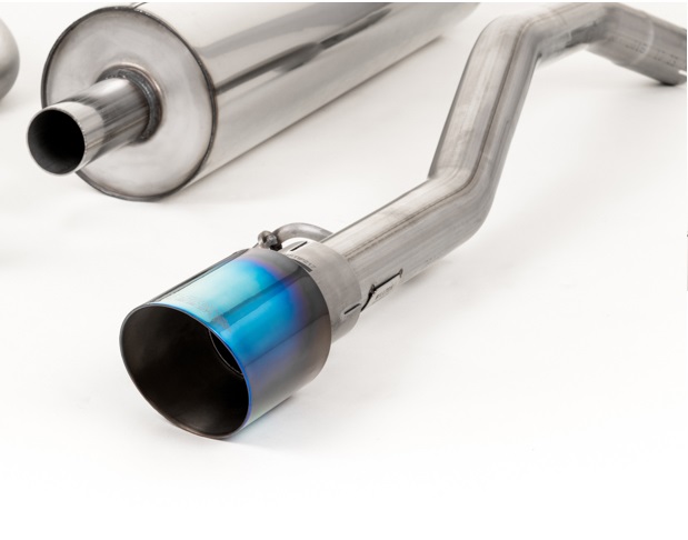 Ford Fiesta VIII 1.0 EcoBoost ST-Line Milltek Particulate Filter-back Resonated met Burnt Titanium G