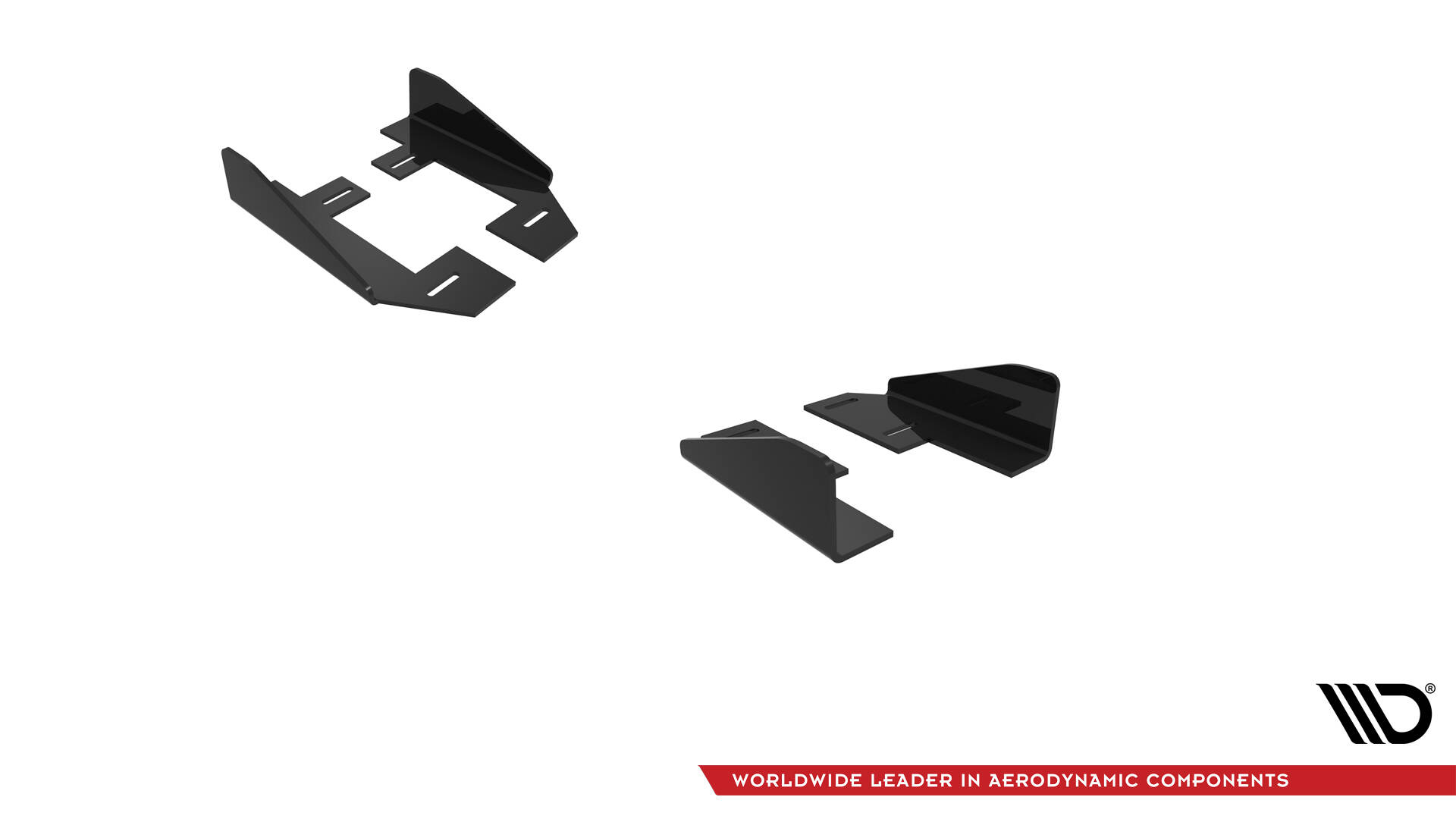 Street Pro Zij Flaps Audi S3 / A3 S-line 8Y Facelift Maxton Glanzend zwart