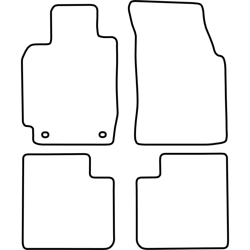 Automatten Velours  Honda HR-V 5-deurs 1999-2006