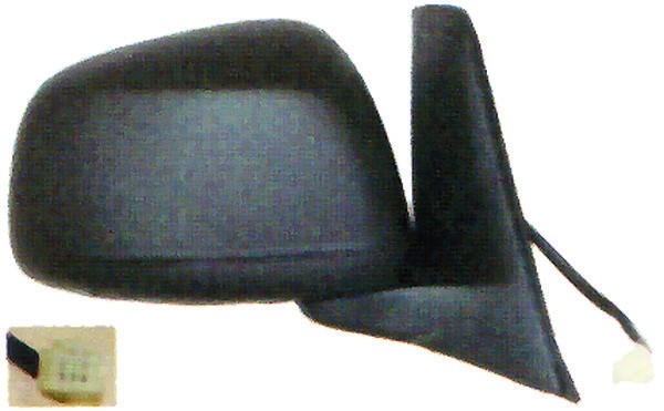 Spiegel rechts SUZUKI SX4, 06-09 ELEK.Verstelbaar/CONVEX