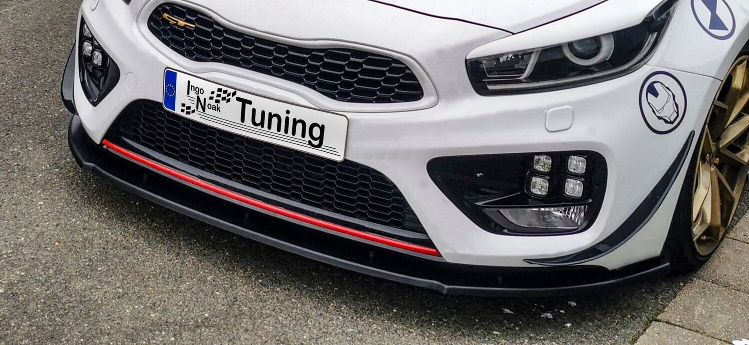 Voorspoilerlip V2 Kia Ceed GT Pro Ceed GT 2013-2018