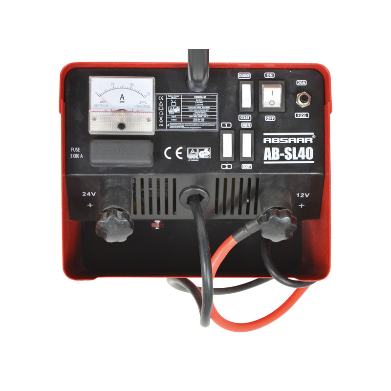 Absaar AB-SL40 Professionele Acculader 12V/24V 40A - Jumpstarter functie 250A