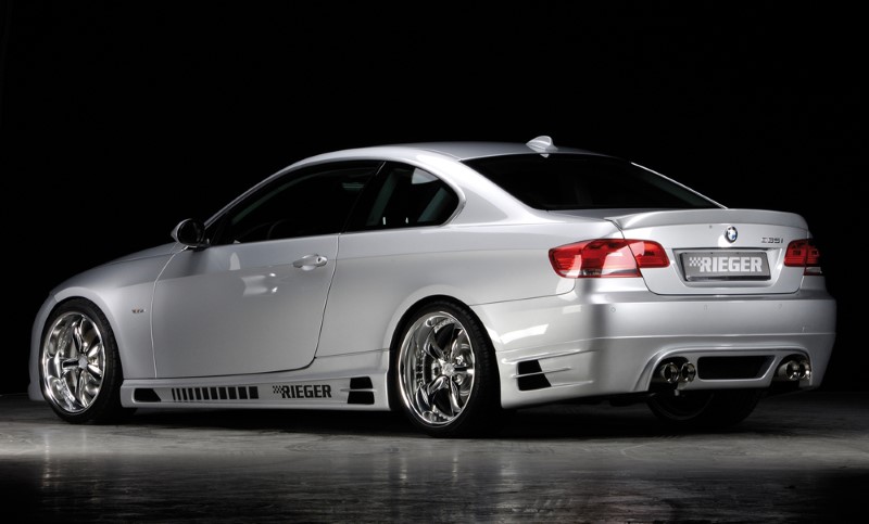 Achterbumper Diffusor BMW E92 alleen 335i Coupe Rieger