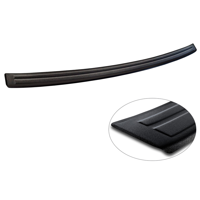 Matzwart RVS Achterbumperprotector  MG ZS FL 2019-2024 'Lines'