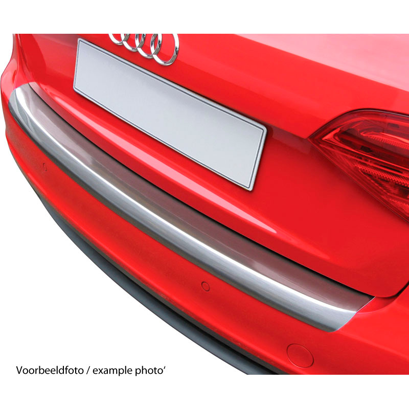 ABS Achterbumper beschermlijst  Audi Q2 & SQ2 11/2016- 'Brushed Alu' Look