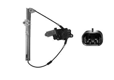 raammechanisme, incl motor, achter, rechts Fiat Multipla, 2004-2