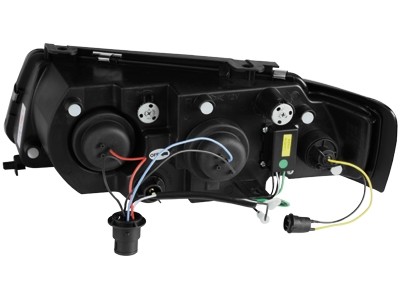 Koplampen VW Passat 3B 96-00 Devil Eyes DRL look chroom