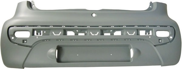 AchterBumper Peugeot 107, 05-08 PRIMED/