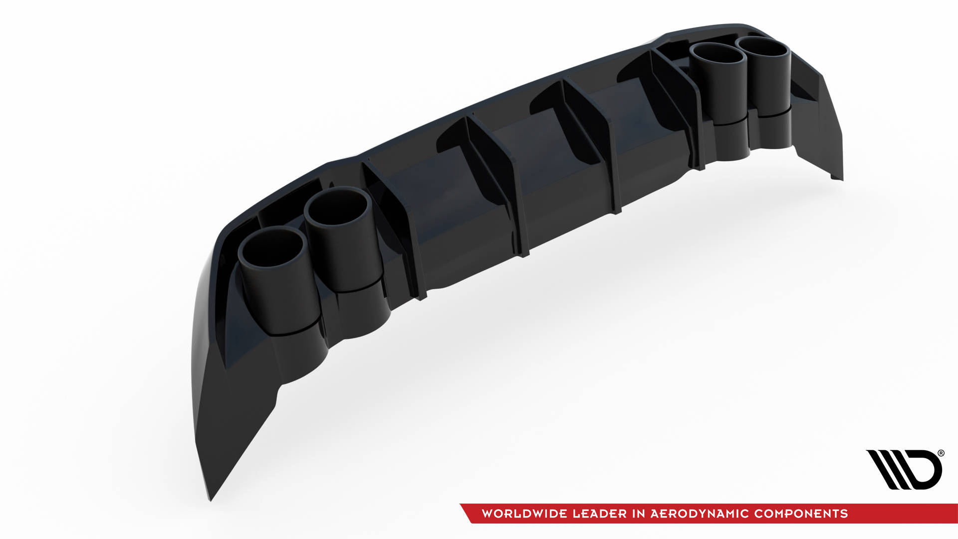 Diffuser Seat Leon FR MK4 Glans Zwart incl. sierstukken