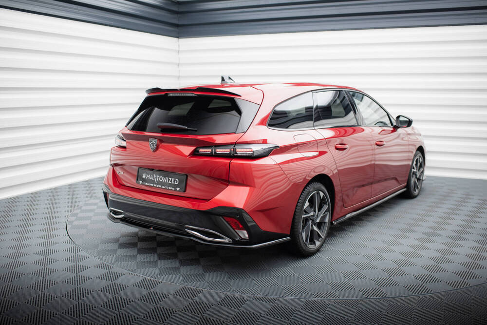 Spoiler Peugeot 308 SW Mk3 Maxton Glans Zwart