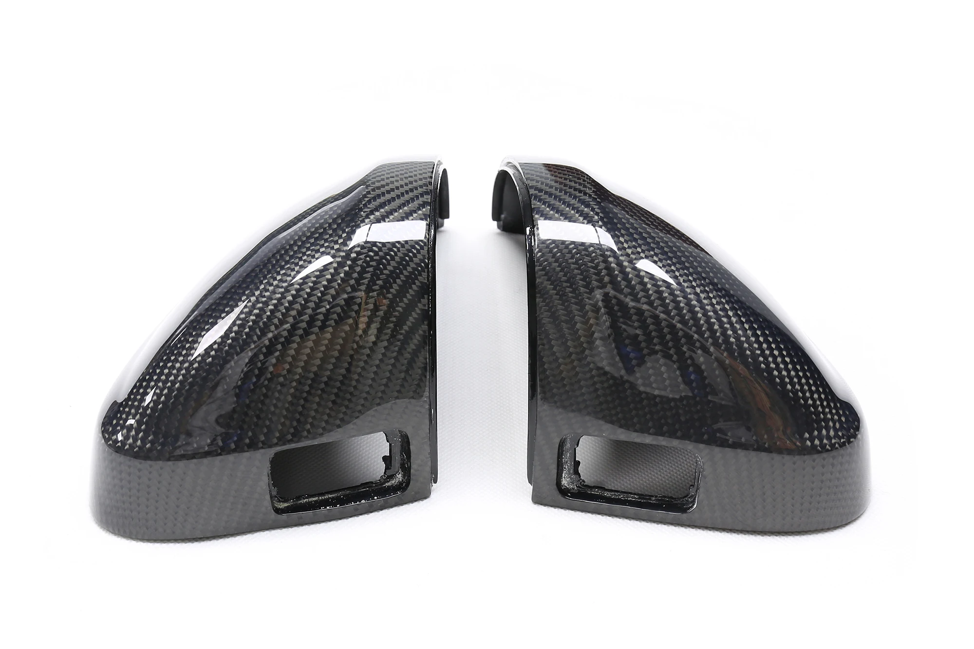 Spiegelkappen Audi A4 S4 A5 S5 B9 Carbon 16-23 met dode hoek
