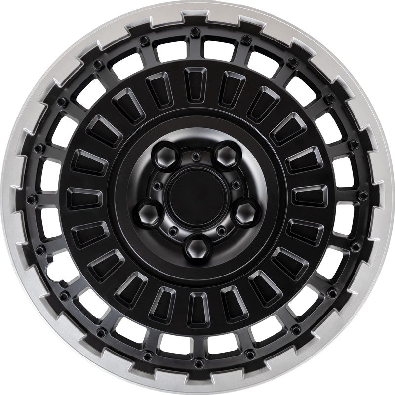 4-Delige Wieldoppenset Avus-VAN 16-inch zilver/zwart (bol)
