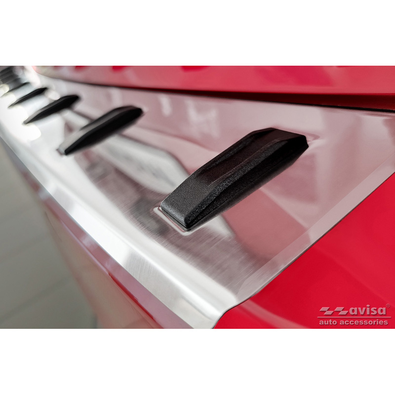 RVS Achterbumperprotector  Volkswagen Passat Variant 2014-2019 & Facelift 2019-2023 (incl. R-Line/Alltrack) 'STRONG EDITION'