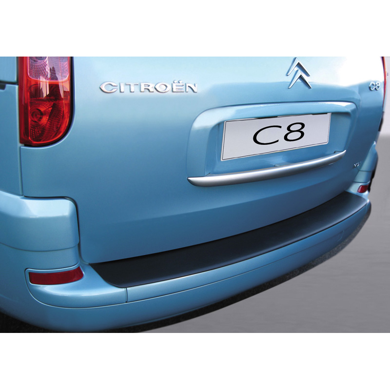 ABS Achterbumper beschermlijst  Citroën C8 Zwart