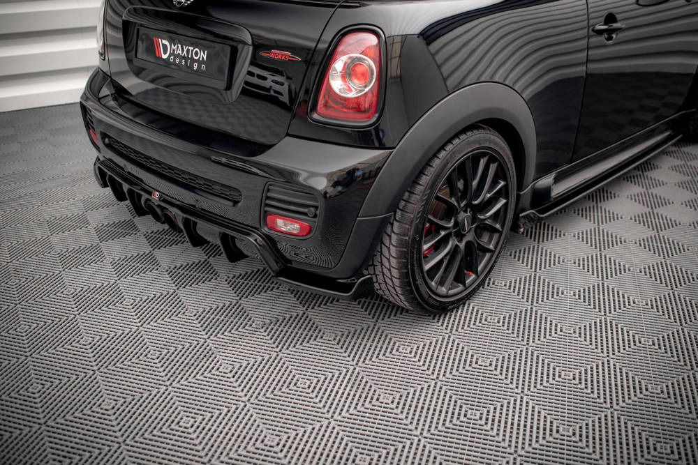 Zijdiffuser V.3 Mini Cooper John Cooper Works R56 Maxton Glans Zwart
