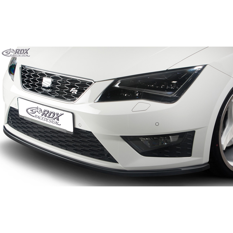 Voorspoiler  Seat Leon 5F SC/5-deurs/ST FR/Cupra 2013-2020 (ABS zwart glanzend)