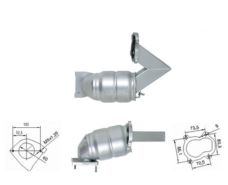 Nissan PRIMASTAR 1.9TD DCI 1870 cc 74 Kw / 101 cv F9Q Magnaflow