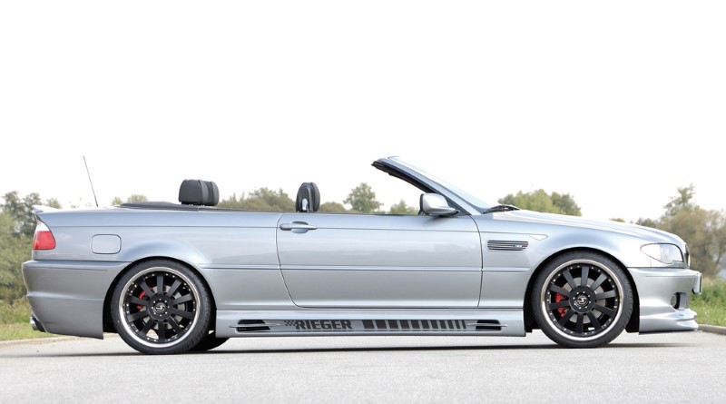 Zijskirts BMW E46 diepe versie alle modellen ook M3 met 2 schach