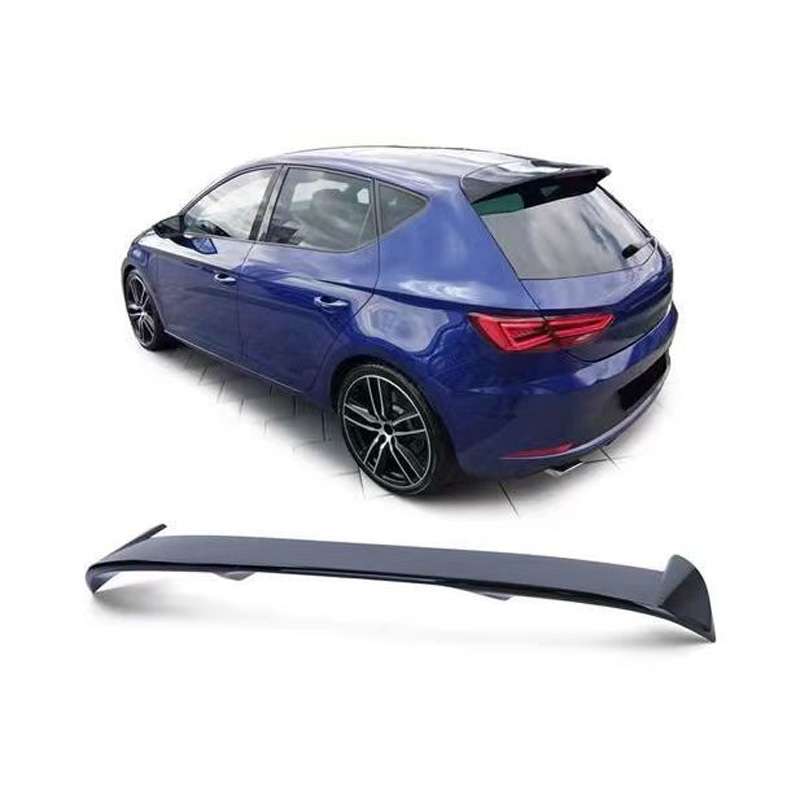 Dakspoiler  Seat Leon 5F 5-deurs 2013-2020 (ABS Glanzend zwart)