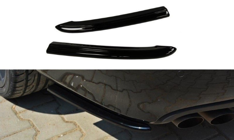 Achterzij Spoilers Audi A4 B8 Glanzend Zwart