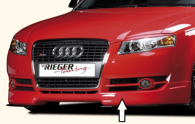 Voorspoiler Audi A4 8E B7 11.04- Rieger