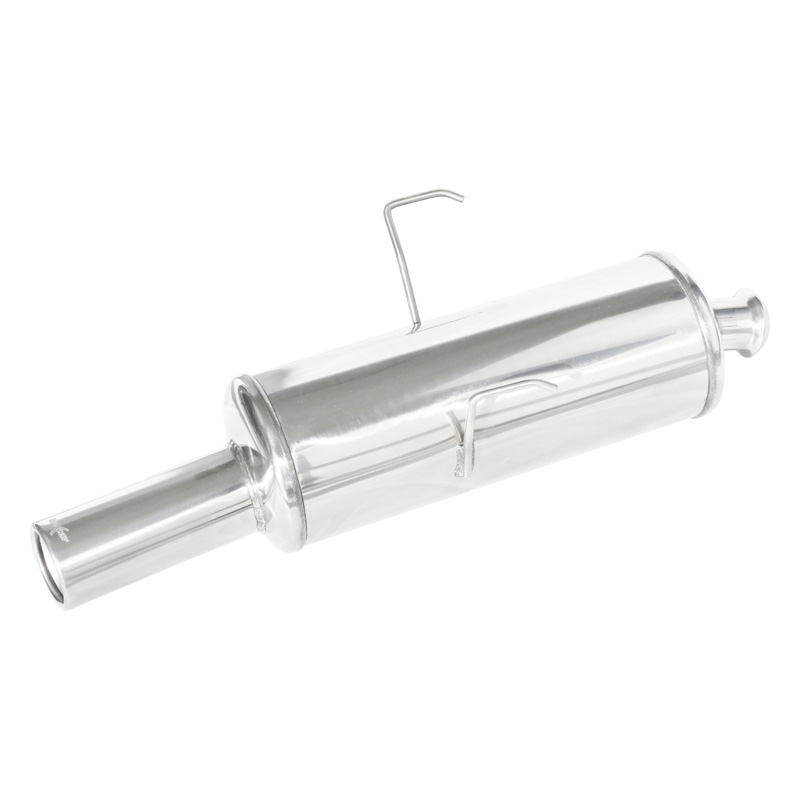 100% RVS Sportuitlaat  Peugeot 106 1.1 (60pk) 1996- 80mm