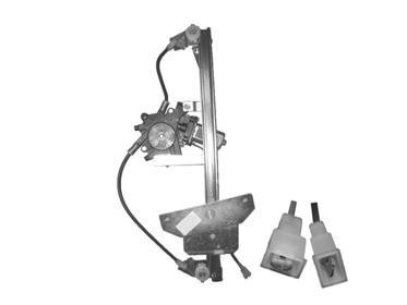 raammechanisme, incl motor, voorportier, rechts Citroen C1, 2005