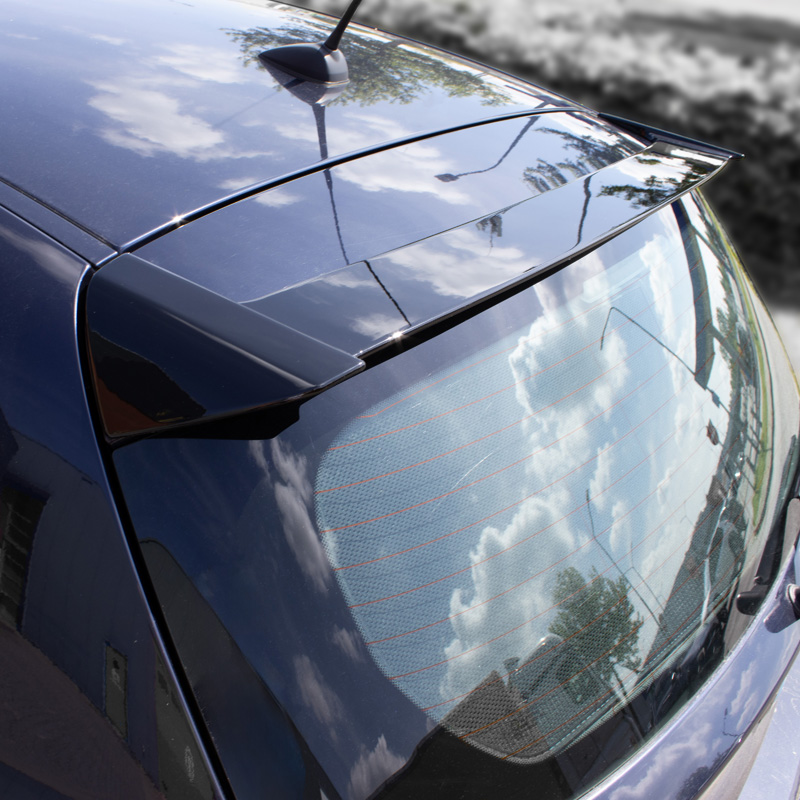 Dakspoiler  BMW 1-Serie E81/E87 3/5-deurs 2004-2011 (ABS Glanzend zwart)