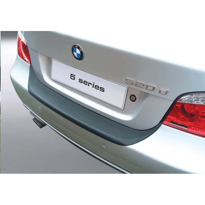 ABS Achterbumper beschermlijst  Citroën C4 Grand Picasso 2013- & C4 Grand Spacetourer 2018- Zwart 'Ribbed'