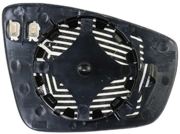 Spiegel glas rechts VW POLO, 6R 09-14 CONVEX