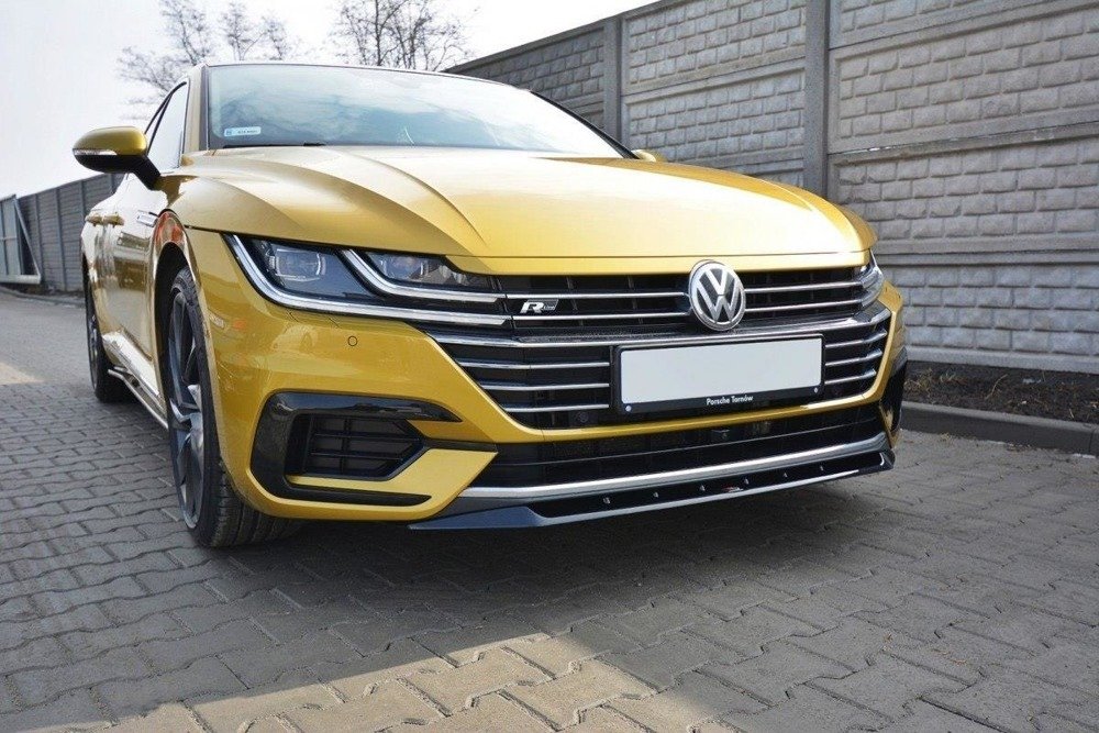Voorspoiler V.2 Volkswagen Arteon Maxton Glans Zwart