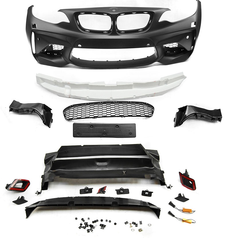 Voorbumper BMW 2-Serie F22/F23 13-17 PDC Sport M2 Look