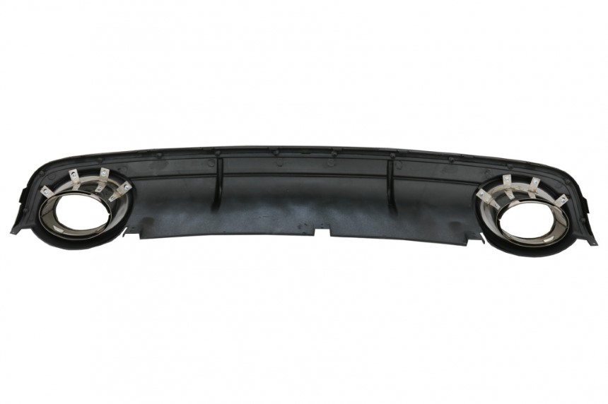 Achterbumper Diffusor Audi A6 C6 4F RS6 Look met Sierstukken 04-08