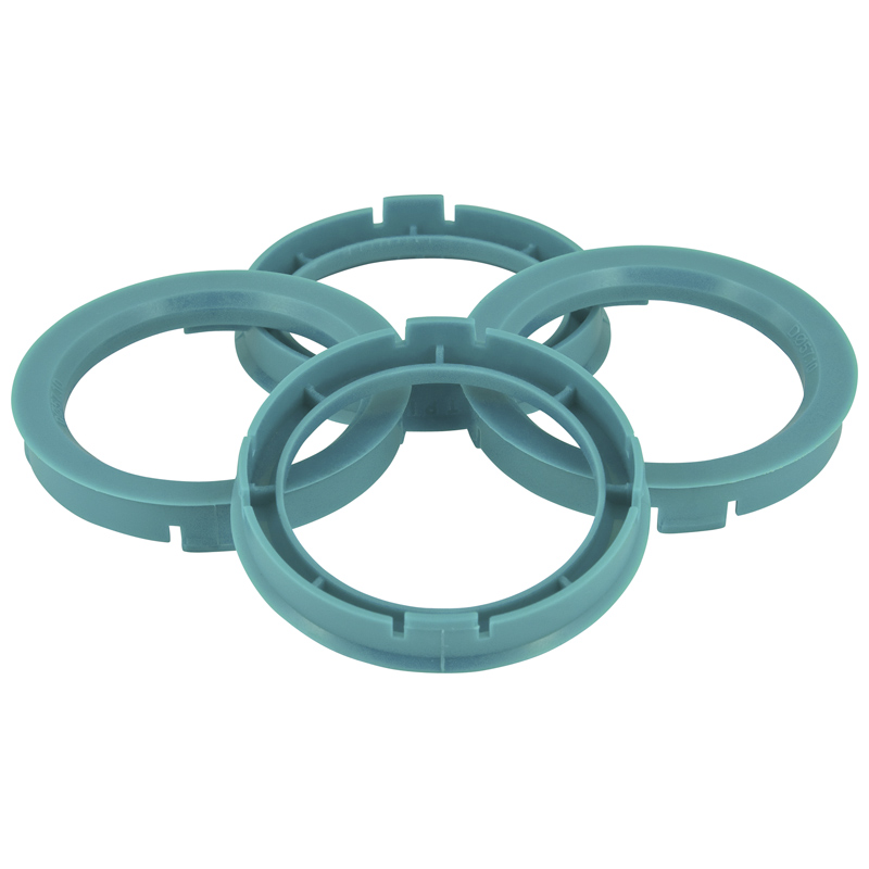 Set TPI Centreerringen - 73.0->60.1mm - Process Blauw