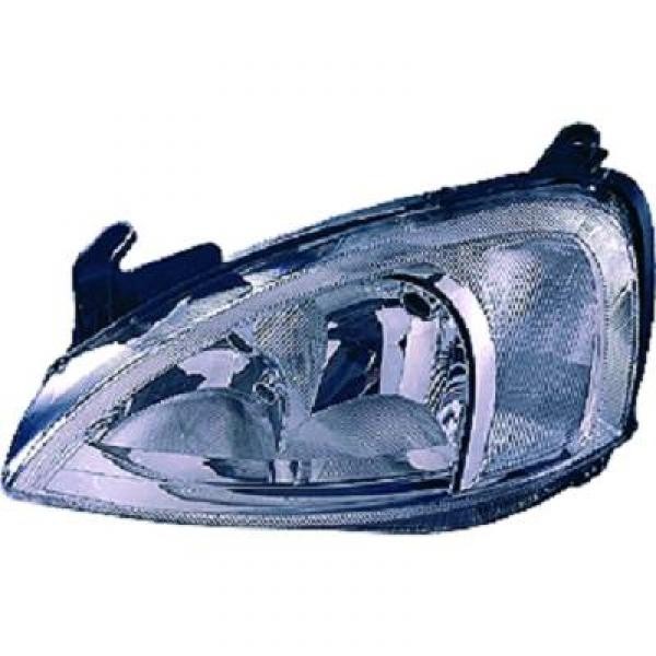 Koplamp rechts CORSA 00-02 TYC TYPE VALEO
