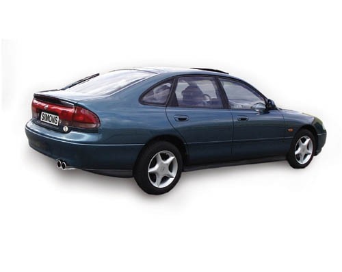 Simons Uitlaatsysteem af kat. Mazda 626 1991-1997