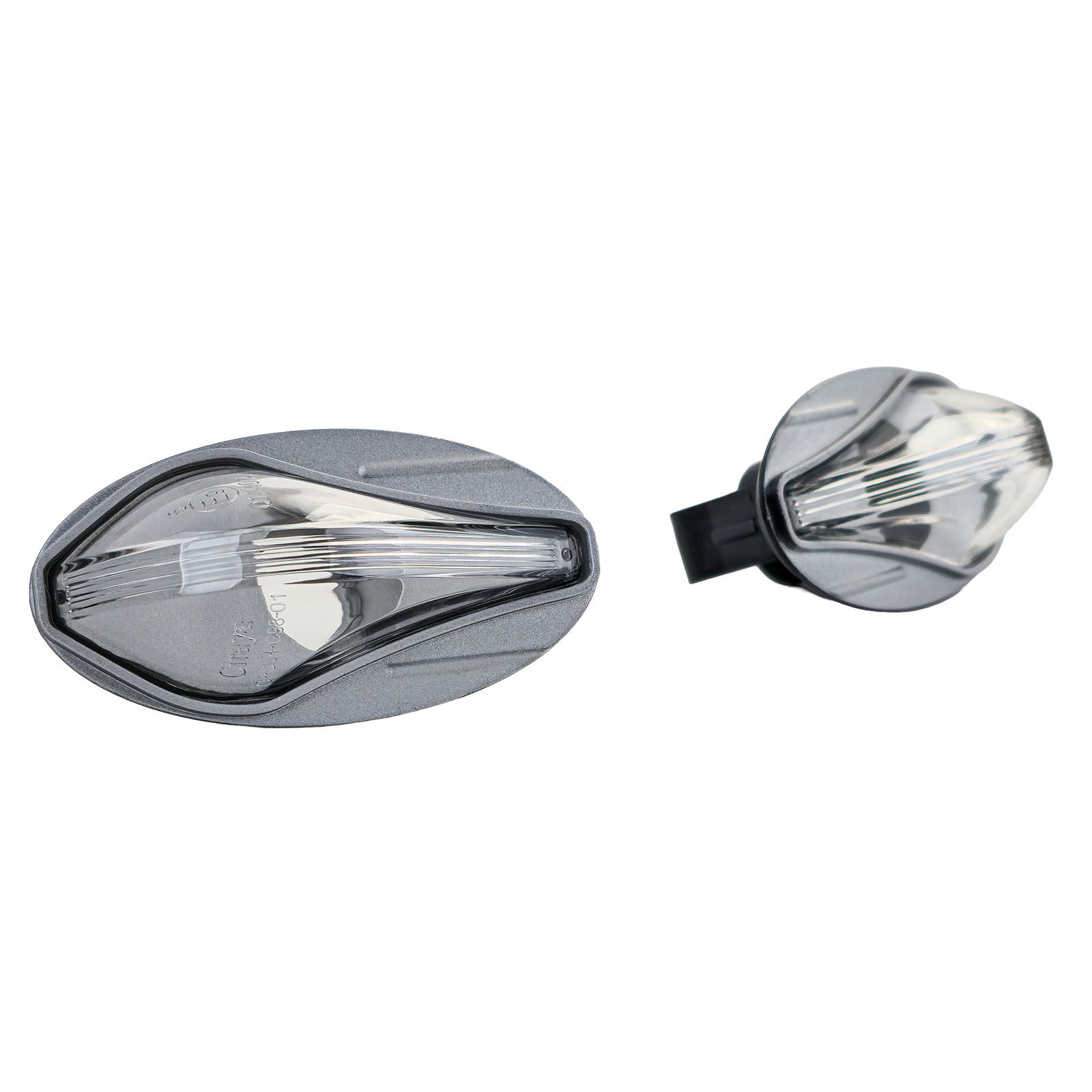 Zijknipperlichten Peugeot 107 206 SW CC 307 407 607 Zilver