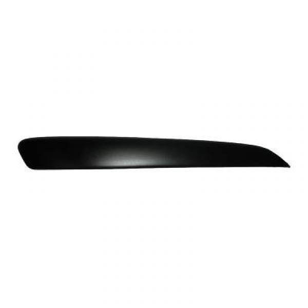 Bumper lijst links ASTRA H 04-07 ZWART