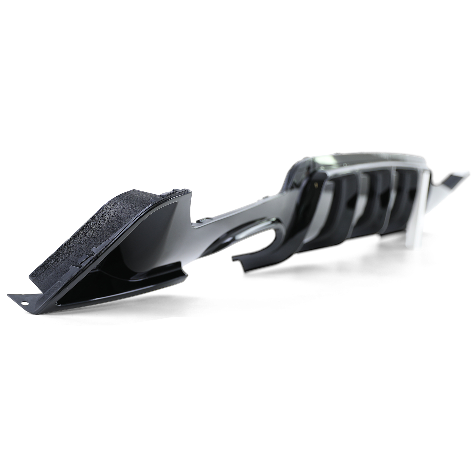 Diffusor BMW 4-serie F32 / F36 2013- Glans Zwart M-Pakket