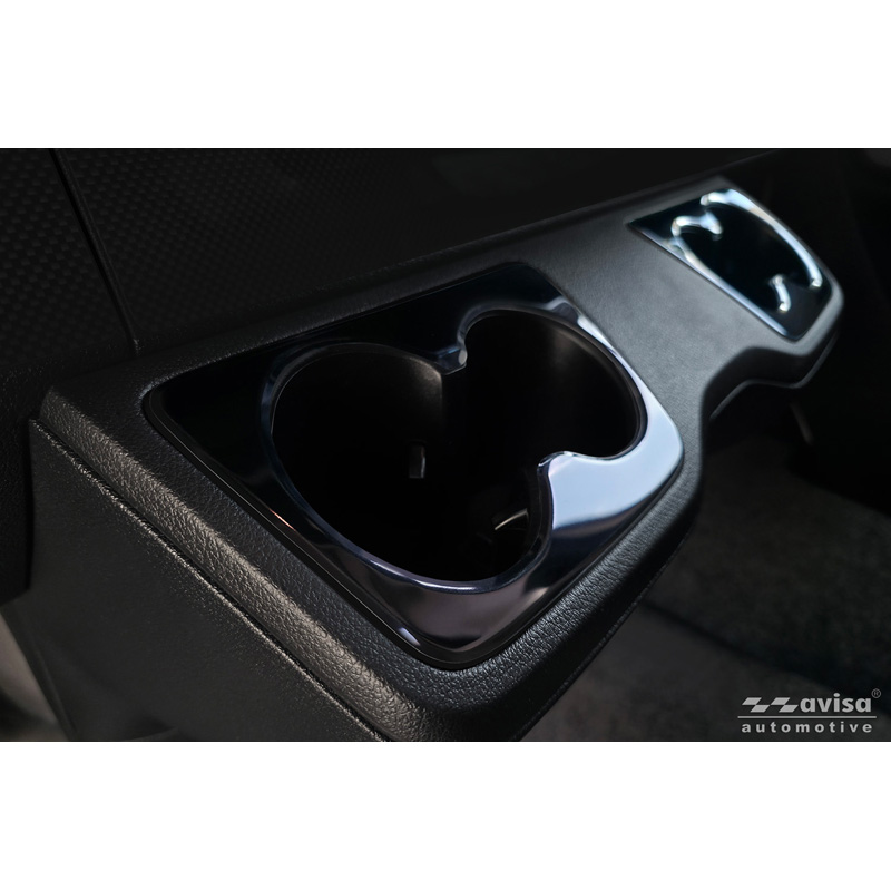 Avisa RVS bekerhouder afdekking (2 stuks)  Mercedes Sprinter III 2018- - Zwart