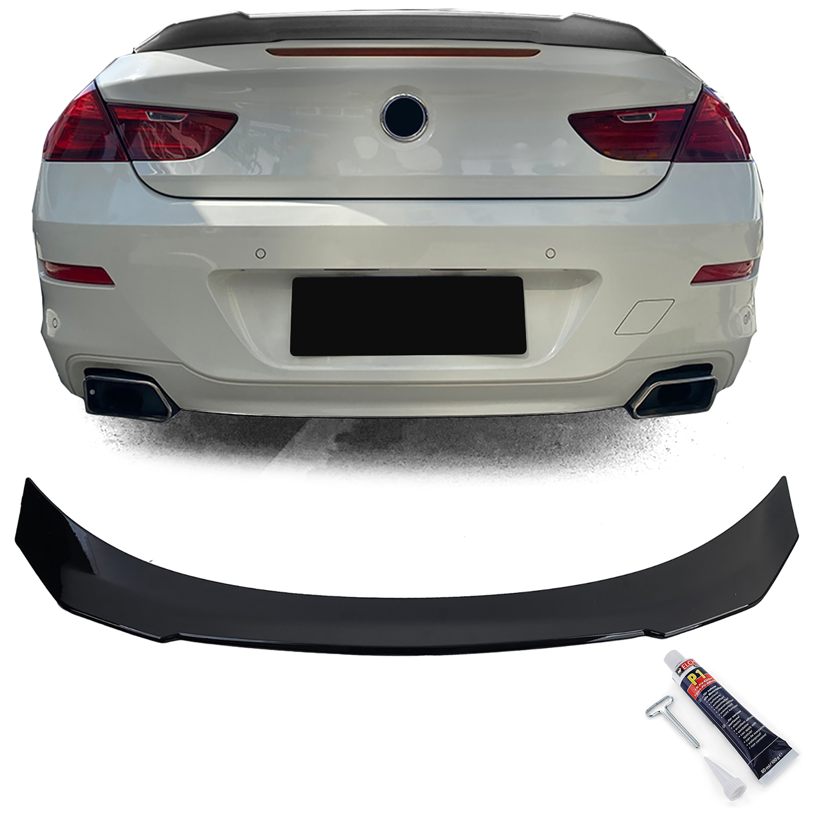 Spoiler BMW 6-Serie F12 / F13 Glans zwart