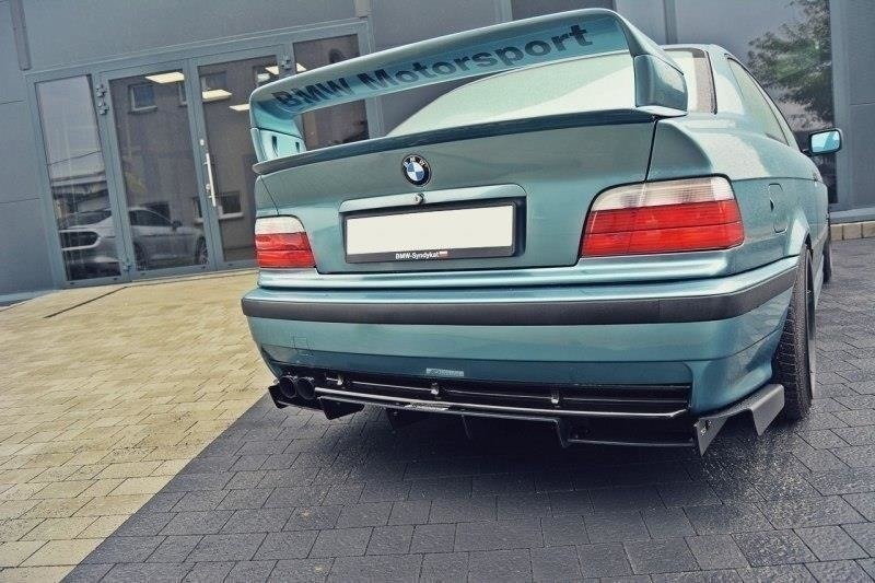 AchterDiffuser BMW M3 E36 Glanzend Zwart