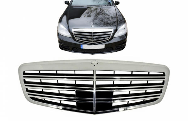 Grill Mercedes S-Klasse W221 Facelift 11-13 Chroom