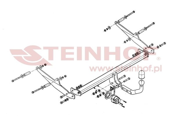 Trekhaak Renault Clio III Grandtour (Estate) 2008-2012