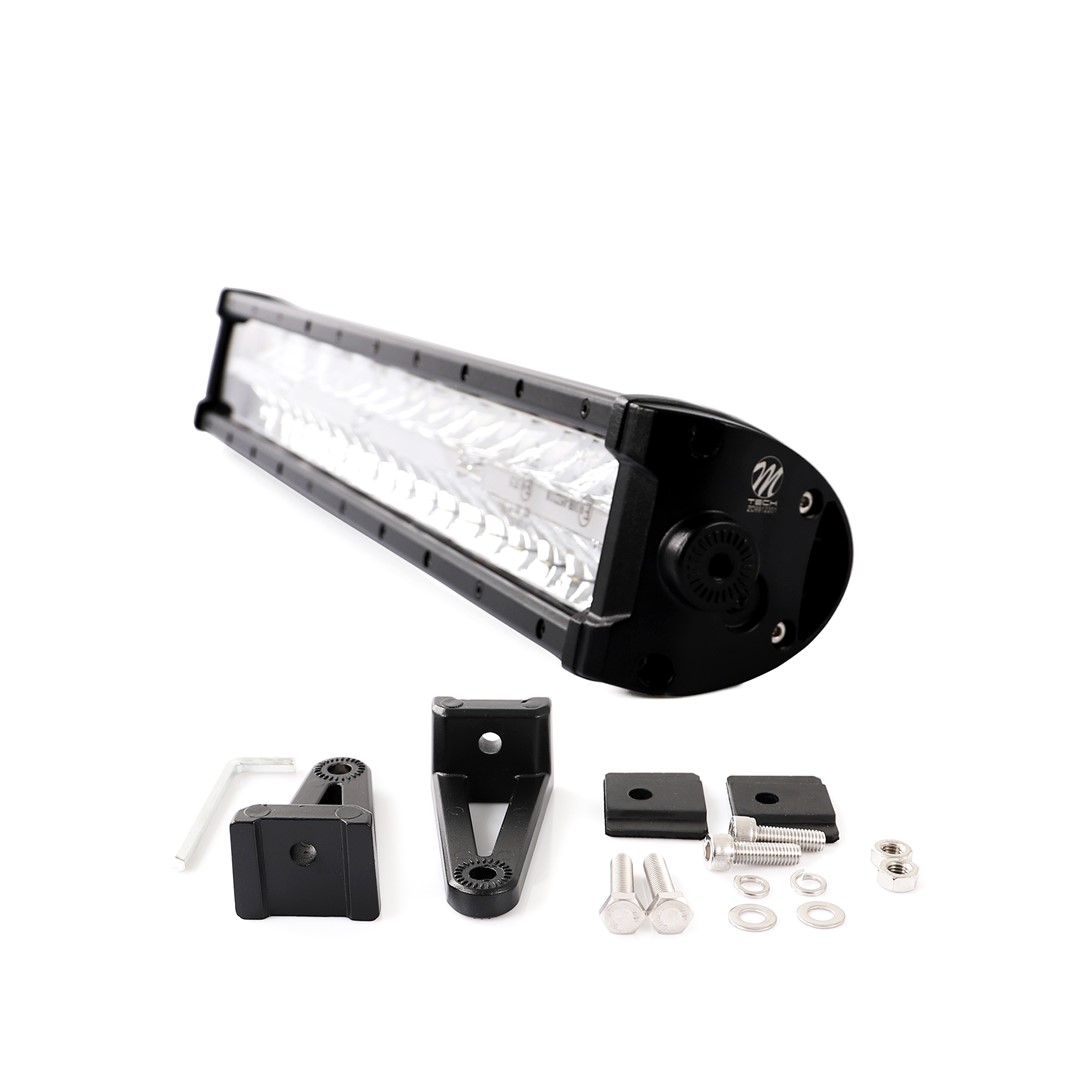 LED Spot Rijlicht + Parkeerlicht - Dubbele rij - Trapas, 120W 22"