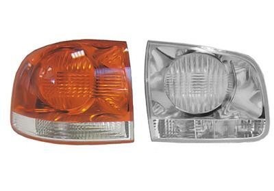 achterlicht, incl fittingdeel, buiten, rechts VW Touareg, 2002-2