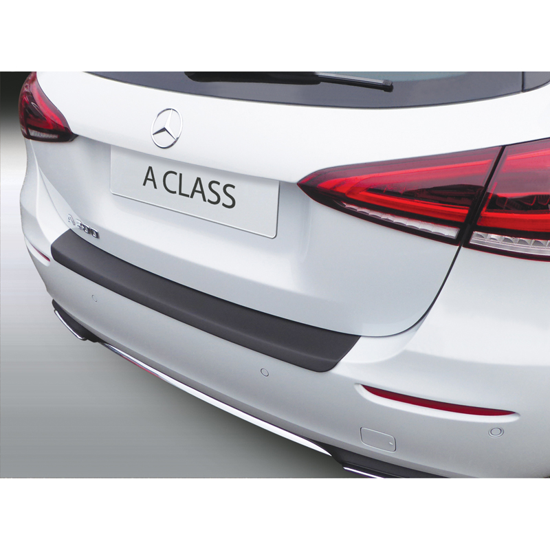 ABS Achterbumper beschermlijst  Mercedes A-Klasse W177 2018- Zwart